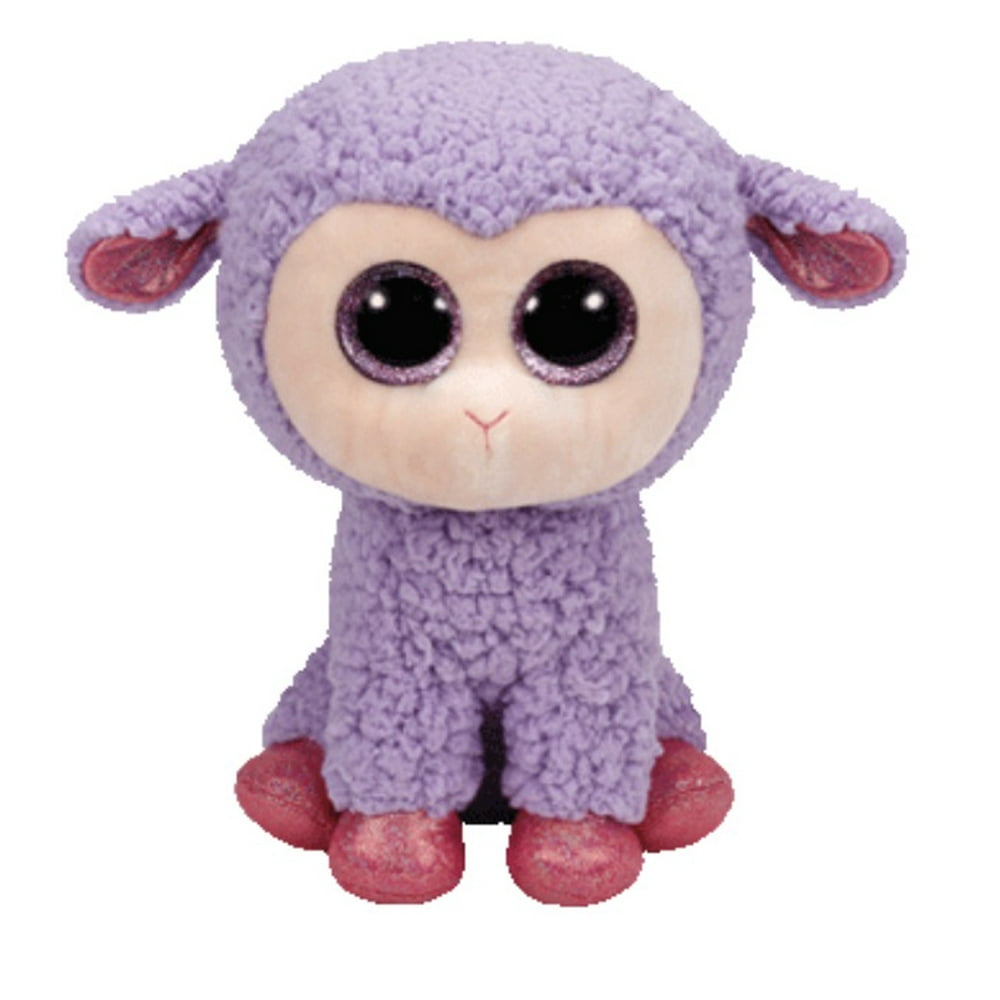 TY Beanie Boos LAVENDER the Purple Lamb Medium