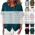 thumbnail image 3 of GUACER Women's Button-Down Tops Short Sleeve Casual Blouse Cotton Linen Trendy Loose Fit Shirts, 3 of 9