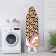 thumbnail image 4 of HELLHERO Ironing Board Cover Most Iron Boards Ironing Board Protector Cover Elastic Fasteners Polyester Adjustable Fastener(Mushrooms Daisies), 4 of 6