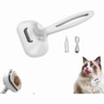 thumbnail image 1 of Pisexur Suministros para mascotas 2025 Cepillo de vapor recargable 3 en 1 Herramienta de limpieza y aseo que detiene la muda de pelo de los perros en todo tipo de perros,perros, gatos y animales, 1 of 2