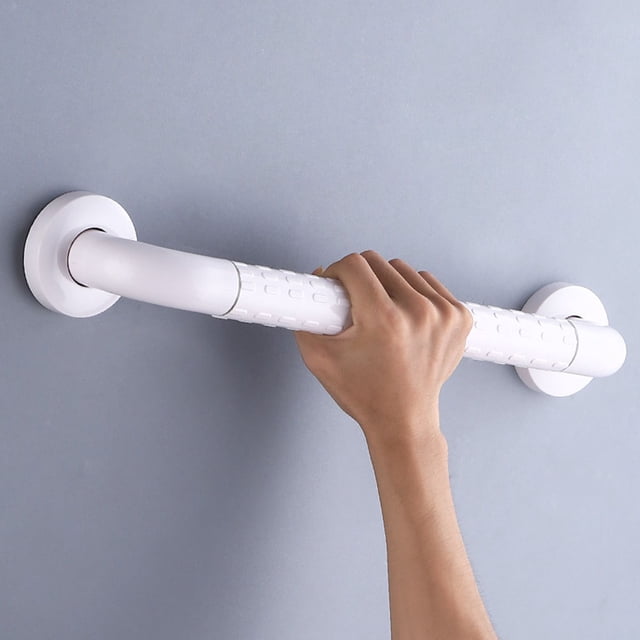 DEEPCRAFF Barra De Seguridad Para En Plástico Y Acero Inoxidable Con Función Soporte Toalla