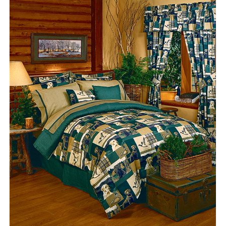 Dogs Ducks Comforter Set Queen Size Walmart Com