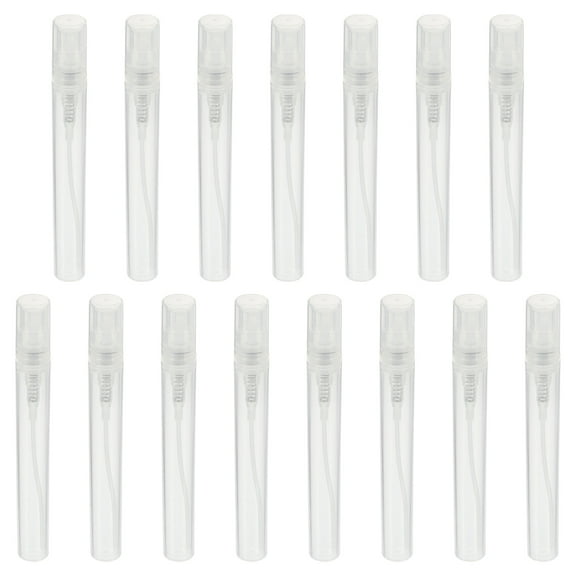 WHAMVOX Portable Perfume Bottle Made from Durable Plastic Transparent Great for Traveling and Storage 5ml