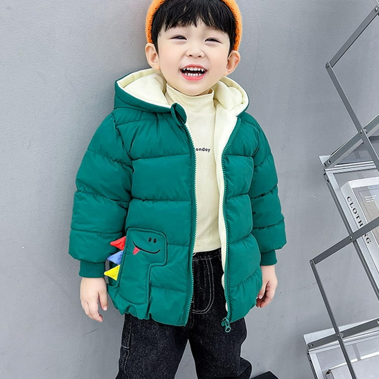 ZCFZJW Winter Down Warm Coats for Baby Boys Girls, Cute Ears Coats
