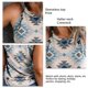 thumbnail image 3 of Camiseta sin mangas con cuello halter para mujer, camisa sin mangas con estampado de cuello redondo, informal, elegante, para fiesta en la playa, 3 of 6