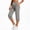 Heather Grey, variant on Women's Capri Pants Wide Leg Cotton Yoga Sweatpants with Pockets Casual Lounge Jogger Pants