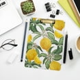 thumbnail image 7 of FMSHPON Lemon Tropical Fruit Yellow Limon Summer Print Clipboard Hardboard Wood Nursing Clip Board and Pull for Standard A4 Letter 13x9 inches, 7 of 7