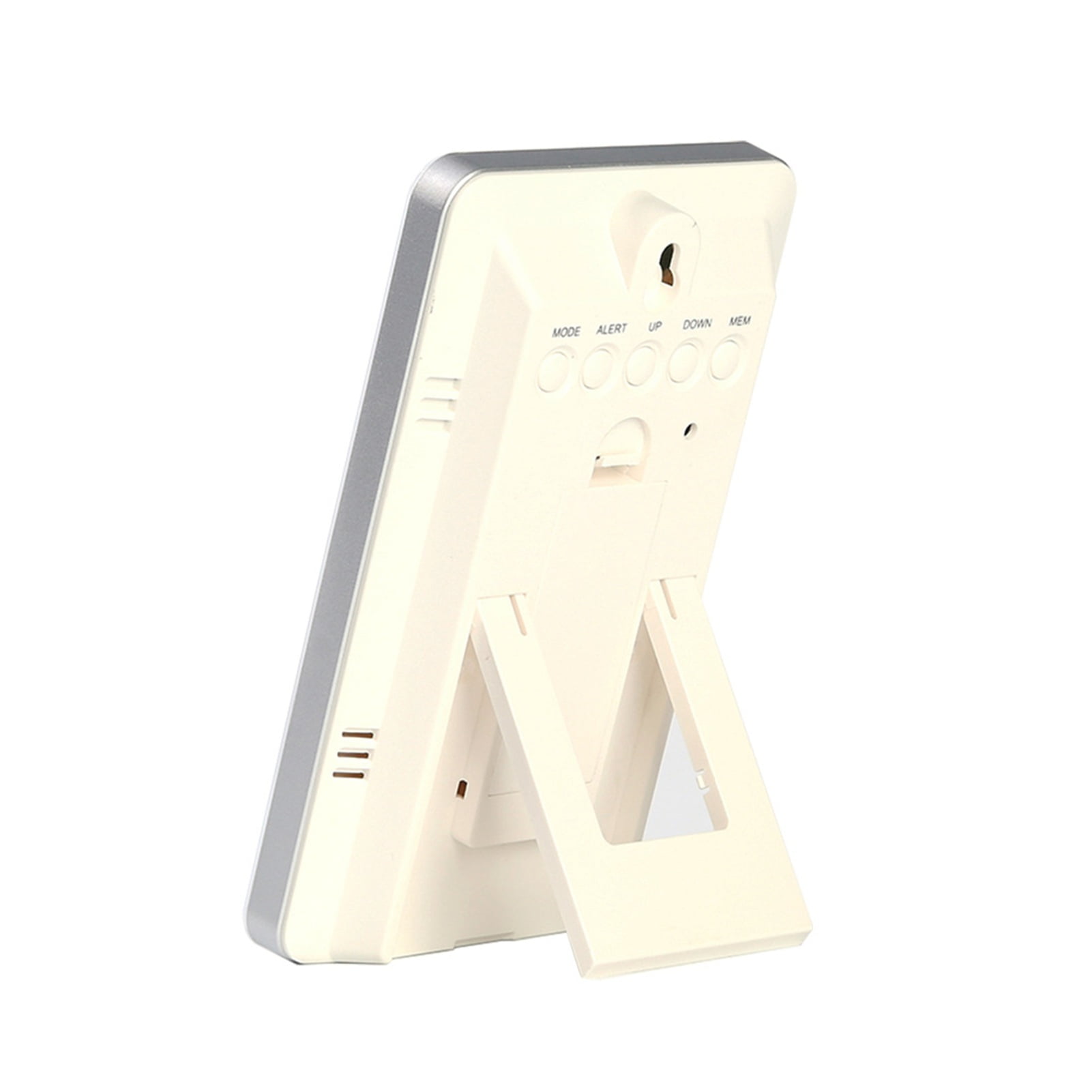 Wireless Display Digital Temperature Humidity Monitor, Weather Station Indoor Outdoor Weather Clock Hanging Type ,Easy to Operate