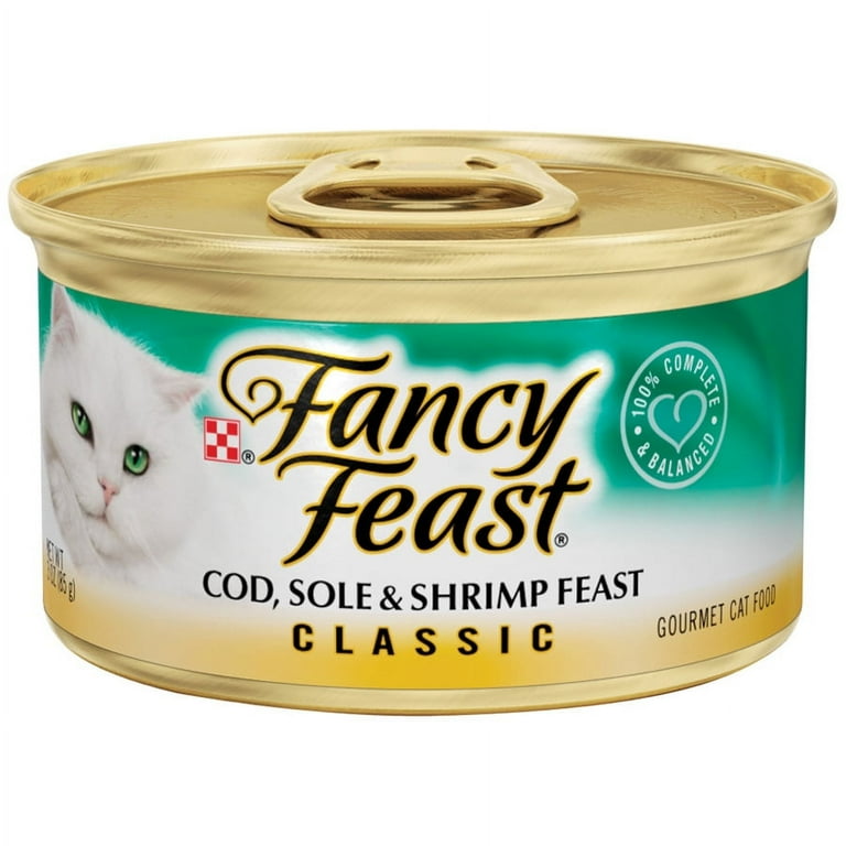 Fancy Feast Cat Food by Purina MIX Seafood Variety 3oz 48pk