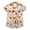 f#140Grey460, variant on HAYIMI Kids Halloween Short Sleeve Button Lapel Blouse Tops And Shorts Girls Spring Autumn Pajama Set Casual Homewear, 5-6 Years