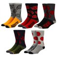 thumbnail image 1 of Naruto Chaussettes Mi-Mollet, Lot de 5 Paires, Couleur Fendue, 1 of 6