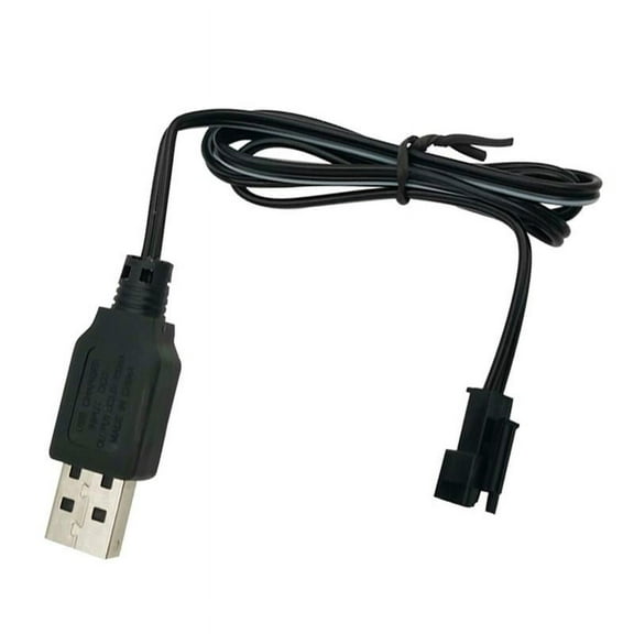 Premium 3.6V Ni/Cd Battery Charging Cable USB To SM Plug Connector Remote Controls Cars Drones Robots