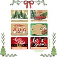 thumbnail image 3 of Clearance!!250PCS/Roll Large Foil Tag Stickers 6 Designs Xmas To And From Christmas Name Tags For Wrapping Holiday Present Self Adhesive Gift Labels, 3 of 8