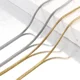 thumbnail image 5 of HIYEE Stainless Steel Snake Chain Necklace Chains for DIY for Women Jewelry Making Findings Pendants Lobster Clasps Wholesale, 5 of 5