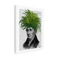 thumbnail image 2 of Trademark Fine Art 'Fern Head, Plant Head' Canvas Art by Fab Funky, 2 of 3