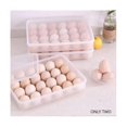 thumbnail image 4 of Huevos rellenos perfectos con facilidad, 2 recipientes transparentes para huevos con tapa con capacidad para 48 huevos, fáciles de transportar, aptos para lavavajillas., 4 of 5