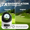thumbnail image 4 of Golf Rangefinder with Slope, Range Finder Golfing, 7X Magnification Rangefinders with Magnetic, Flag Pole Locking, Vibration, Rechargeable Golf Accessories for Men Golf Range Finder, 4 of 6