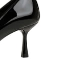 thumbnail image 5 of Women Pointed Toe Stiletto Sexy Pumps 6.5CM Patent Leather Wedding Evening Party, 5 of 6