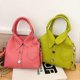 thumbnail image 5 of Pu Square Compact Shoulder And Crossbody Bags Zipper Unique Design Hand Bags, 5 of 5