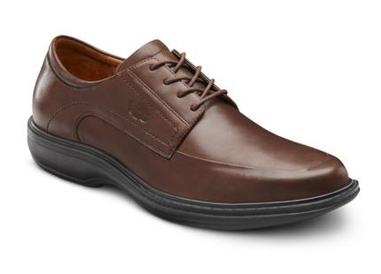 Dr. Comfort Men's Classic Dress Shoes Chestnut 15 E (Wide)