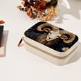thumbnail image 7 of Aries Velvet Portable Jewelry Stand with Removable Compartment - Organizer Box, Necklace Holder, Jewelry Display - Gift, 7 of 7