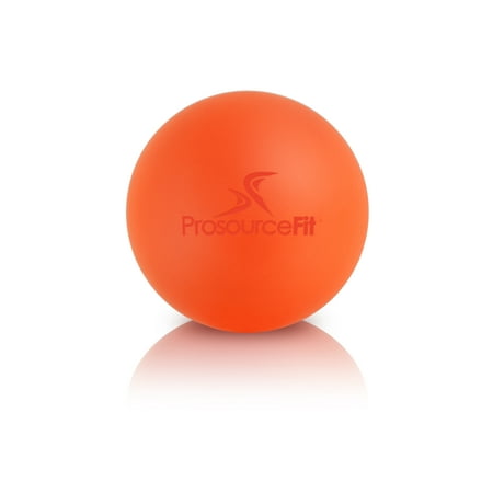 ProsourceFit Lacrosse Massage Ball for Self-Myosfascial Release, Deep Tissue Massage, Muscle Mobility, Post-Workout