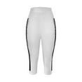 thumbnail image 3 of WILLBEST Leggings Deportivos Informales con Estampado de Rugby para Mujer, Pantalones de Yoga, Cintura Alta, Elásticos, para Correr, Gimnasio Y Fitness. Mediana, 3 of 3