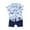 ZB Blue, variant on Baby Boy Outfits Summer Thin Cartoon Dinosaur Series Shorts Short Sleeve Two Piece Set Baby Boy Clothes Blue 18 Months-24 Months
