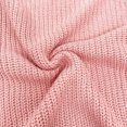 thumbnail image 4 of UAMVSH Off the Shoulder Sweaters for Women Trendy Going Out Party Tops Fall Ribbed Knitted Lantern Long Sleeve Pullover Sweaters(Small,Pink), 4 of 7