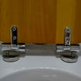 thumbnail image 5 of Baño Sala de descanso Taburete de cierre Tapa del inodoro Cubierta del asiento Cubierta del lavabo Bisagra Gemel Hotel Pedestal Pan Inevent JJ11170-00B, 5 of 5