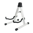 thumbnail image 2 of BELOVING Foldable Guitar Stand A Frame for Classical Electric Guitars Mandolin Violin Aluminum Silver, 2 of 10