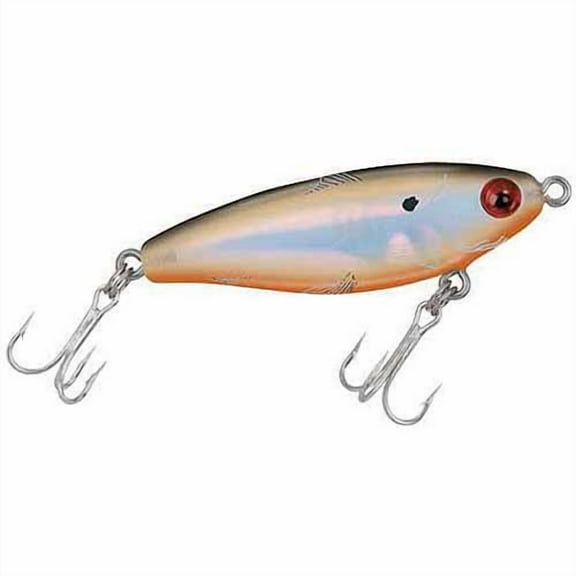 MirrOlure Mirrodine Tiny Trout 2-5/8", Black Bone Orange