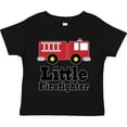 thumbnail image 3 of Inktastic Little Firefighter Fire Engine Boys or Girls Toddler T-Shirt, 3 of 5