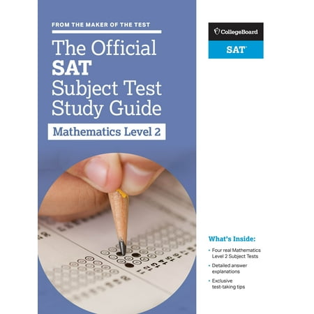 The Official SAT Subject Test in Mathematics Level 2 Study (Best Compass Test Study Guide)