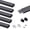 Black & Black-3.3ft 6, variant on U Shape LED Aluminum Black & Black 3.3ft 20-pack Strip Light Accessory