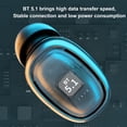 thumbnail image 4 of Mistaha Écouteurs Sans Fil TWS Bluetooth 5.1 Écouteurs Musique Écouteurs Étanches Casques Stéréo 9D avec USB, 4 of 8