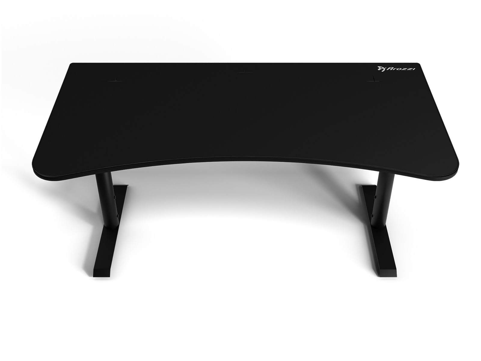Arozzi ARENA-NA-PURE-BLACK Arena Full Surface Mouse Pad Gaming Desk, Pure Black