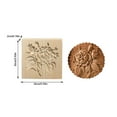 thumbnail image 3 of Wooden Moulds for DIY Baking Embossing and Decorative Craft Kitchen Tools, 3 of 5