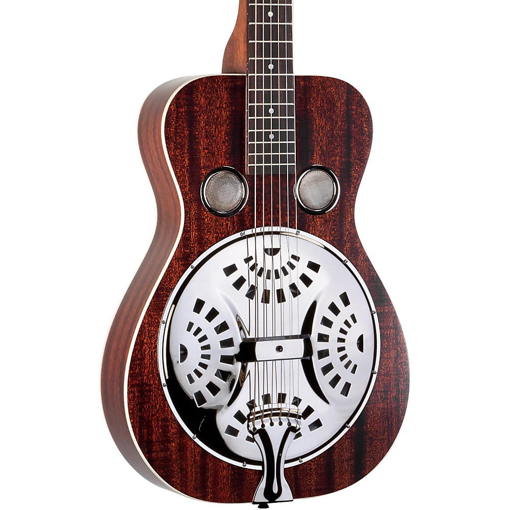 Recording King RR61BR Classic Squareneck Resonator Guitar Satin Brown