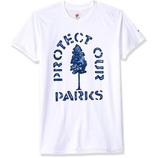Hanes National Park Service Graphic Tee Shirt Navy Blue Men/'s Size Medium-3XL