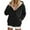 Black, variant on ZZwxWA Fall Jacket for Woman Warm Winter Cute Comfy Zip Up Print Cozy Spring Teen Girls Zipper Casual Plush Trendy Coat Jackets Athletic Ladies Outwear Baggy Fit Thick Fleece