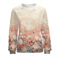 thumbnail image 7 of Simple Colored Ripple Mom Sweatshirt For Women Long Sleeve Pullover, 7 of 7
