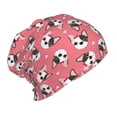 thumbnail image 2 of Sikiie French Bulldog Face Toddler Beanie Kids Beanie Hat Warm Winter Hats for Boys Girls Knit Cap, 2 of 7