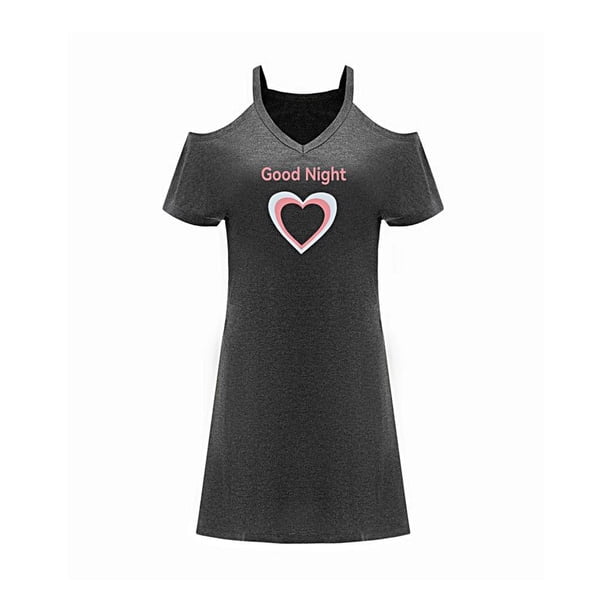 Vestido de mujer con hombros descubiertos, vestido de primavera para mujer, para viaje, regalo de cumpleaños M
