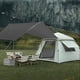 thumbnail image 4 of Toldos, tiendas de campaña, camping al aire libre, lona impermeable para toldo, toldo, marquesina, plegable, portátil, con estructura metálica, para autocaravanas,Wsvlmg, 4 of 9