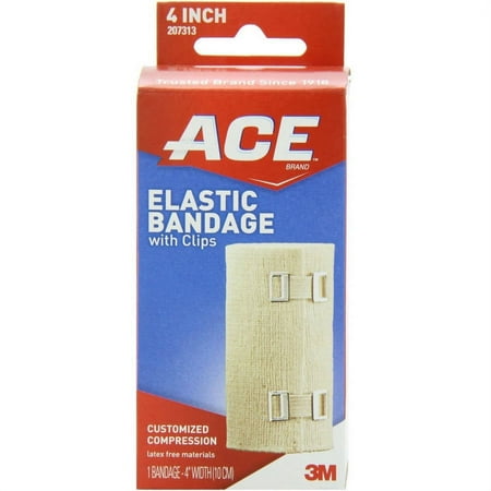 Ace Bandage With Clips, 1 CT (Pack of 3)
