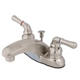 thumbnail image 1 of Kingston Brass Magellan Two Handle 4" Centerset Lavatory Faucet with Retail Pop-up, 1 of 4
