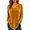 74#Earthy Yellow, variant on V Neck Velvet Tunic Top for Women Long Sleeve Loose Fit Pullover Curved Hem Casual Shirt Blouse Going Out Spring Fall Winter