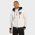 thumbnail image 4 of Men's Darius Rucker Collection by Fanatics Cream Las Vegas Raiders Distressed Graphics Full-Zip Hoodie, 4 of 6