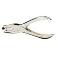 thumbnail image 1 of 6mm Diameter Hole Handheld Puncher 1-8 Pages Metal Punch Plier Single Hole Punching Hand Tool, 1 of 1